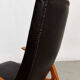 Rolf Rastad & Adolf Relling "Rock'n Rest" Chair and Ottomane for Arnestad Bruk