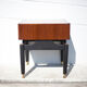 G-Plan bedside table in vintage wood and brass