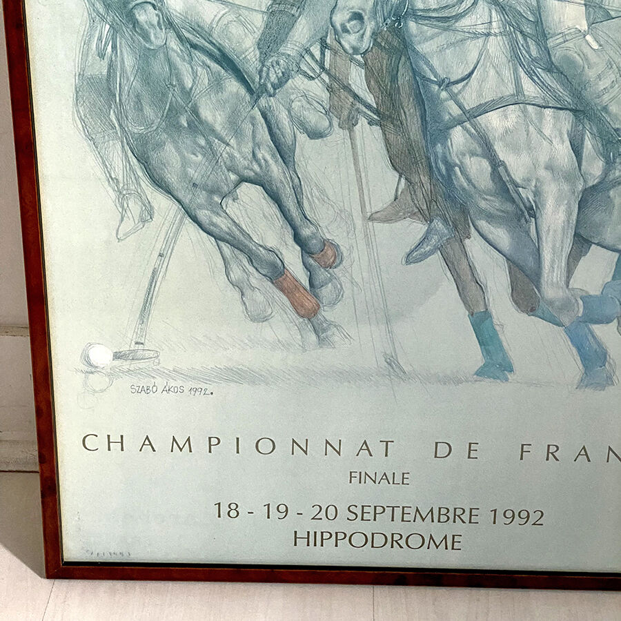 1992 Polo France Championship poster