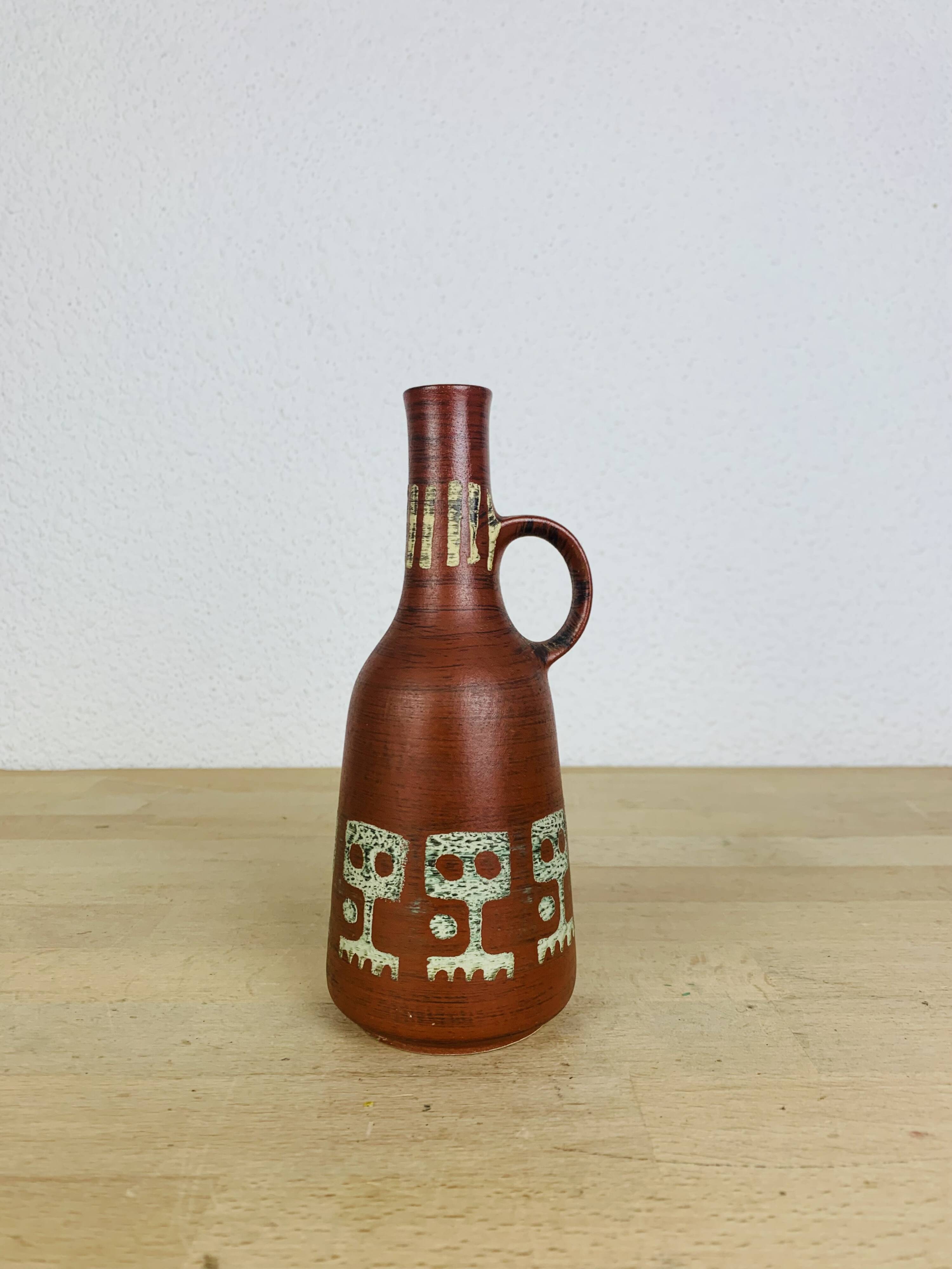 West Germany ceramic soliflore vase, 1960s