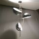 Rare A25 Alain Richard pendant light, Disderot edition, 1960