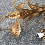 Gold metal chandelier