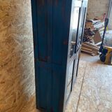 Armoire vitrée en teck ancien