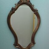 Mirror with wood frame - 70s - Belgium