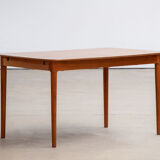 Scandinavian vintage extendable table double extension 1960