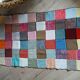 Plaid patchwork en laine