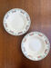 Pair of deep plates in Choisy-le-Roi ironstone
