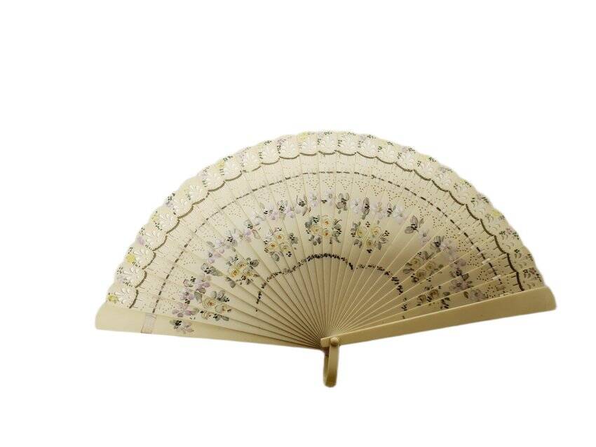Art Nouveau Polish celluloid fan, 1930s