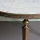 Table basse en marbre