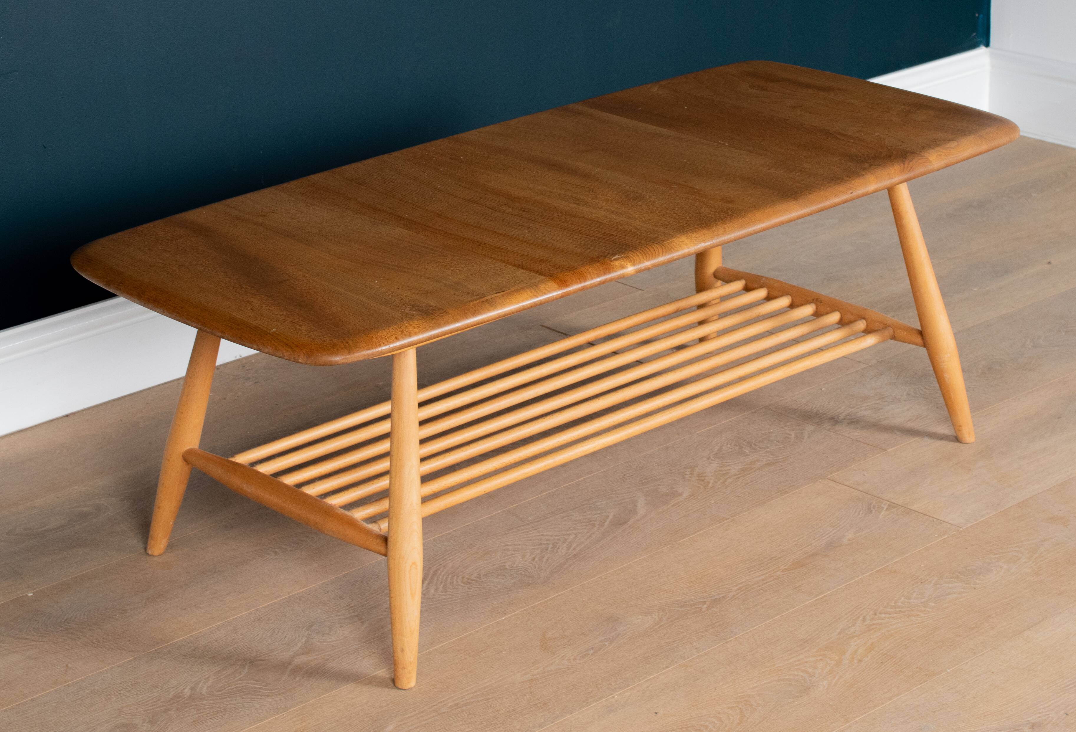 Ercol Elm Model 459 coffee table