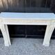 Louis XVI Style Fireplace in Carrara Marble Circa 1880