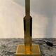 Deknudt lamp in brass, Hollywood Regency style from the 1970s.