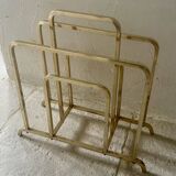 Porte-revues design en laiton