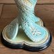 Paire de vases barbotine anciens