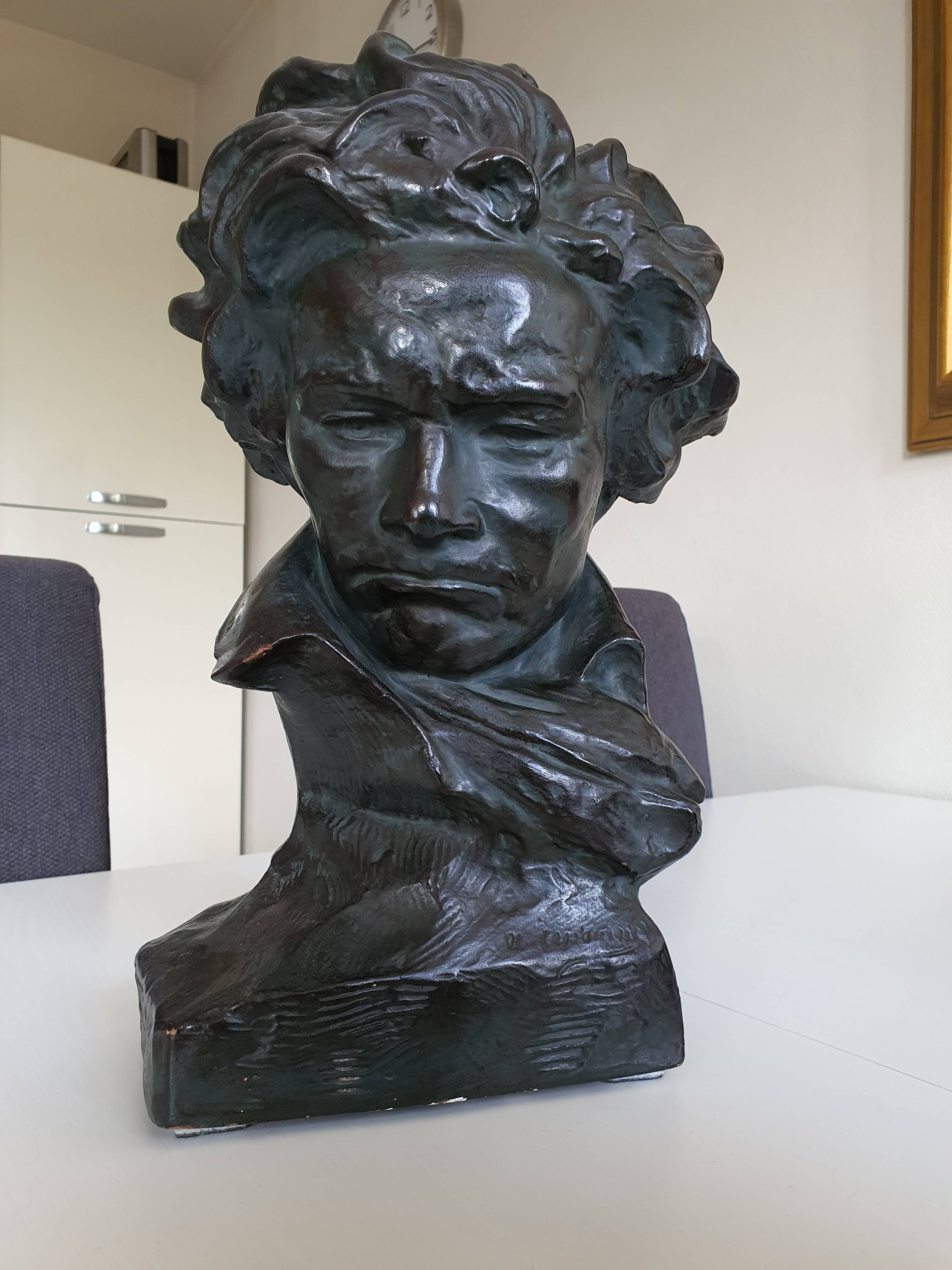 Beethoven bust by Cipriani