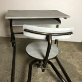 "American vintage" 60 's schoolboy's desk