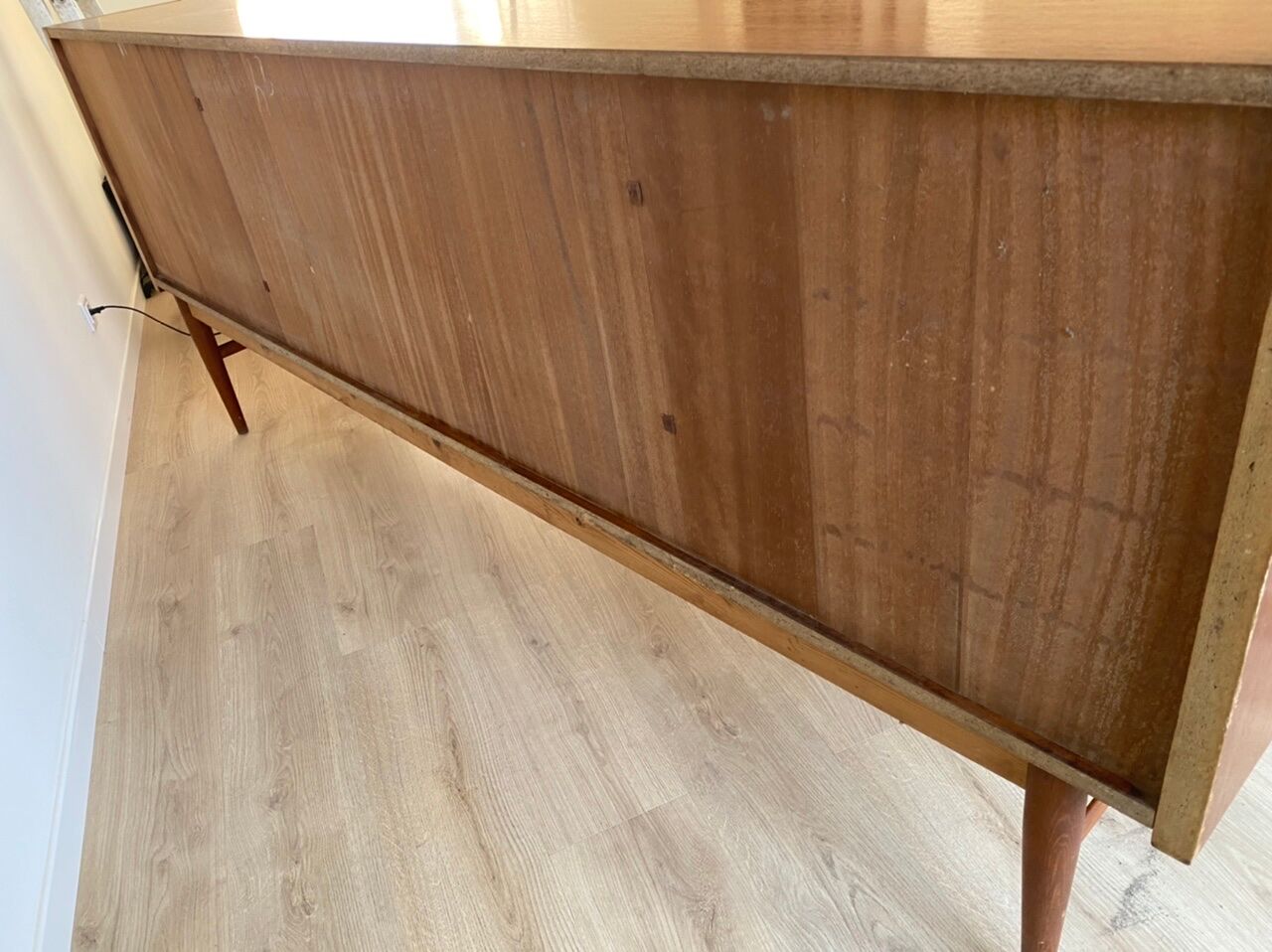 Scandinavian teak row