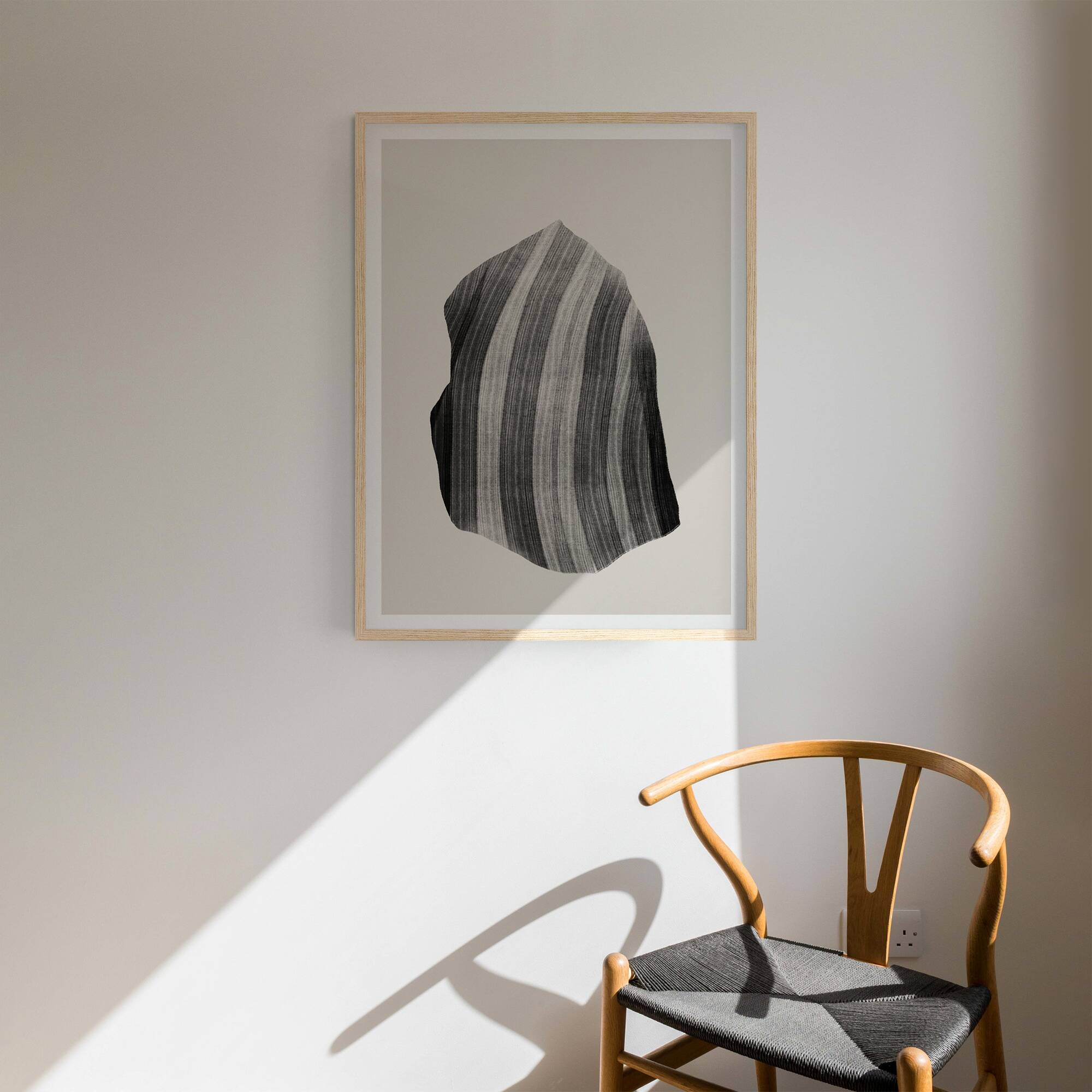 Abstract object giclee print, 50x70