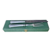 Couverts de service à gigot en argent poinçon Minerve