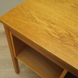 Ash desk, Danish design, 1970s, manufacturer: Domino Møbler