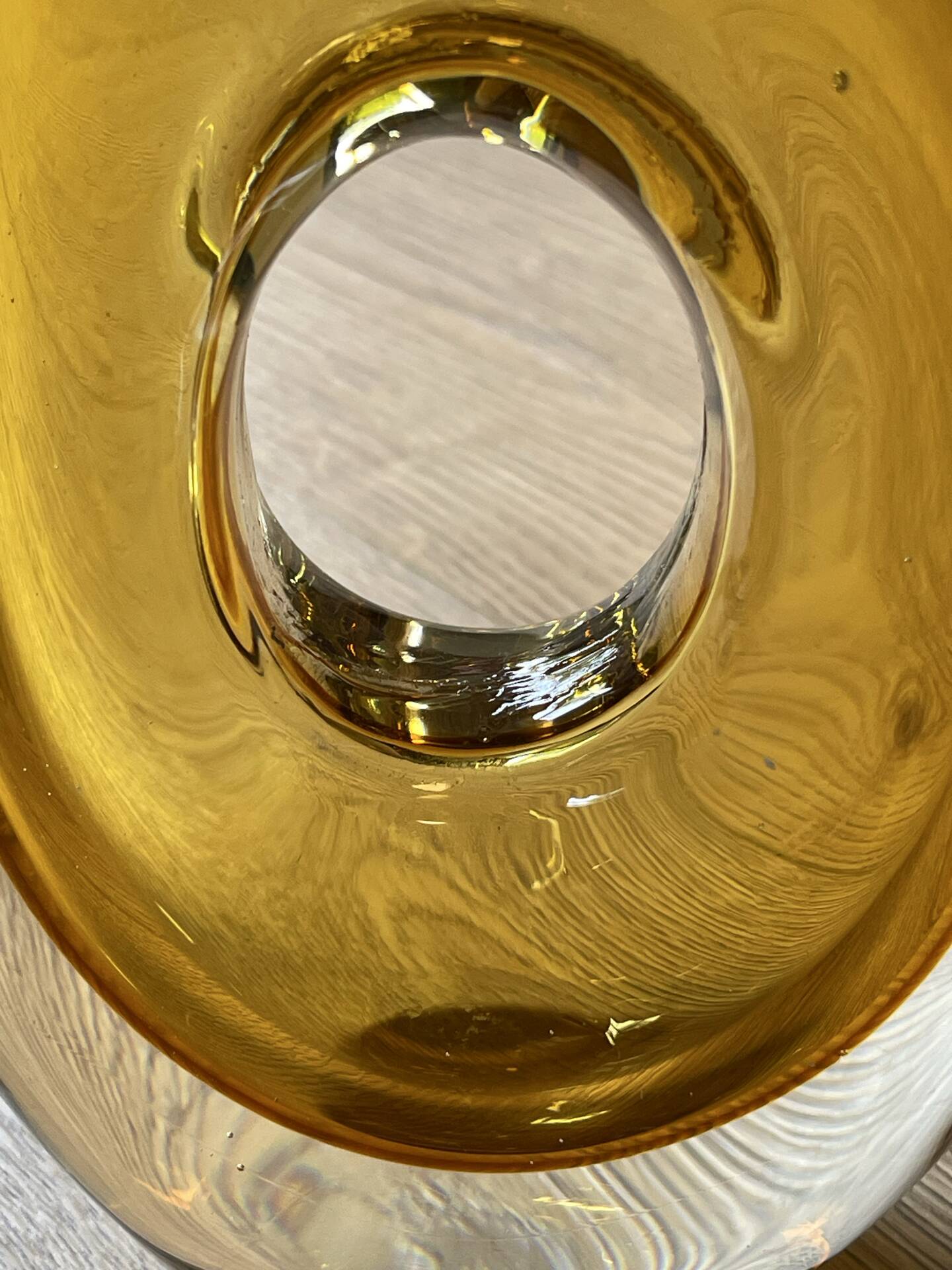 Sommerso vase from Murano