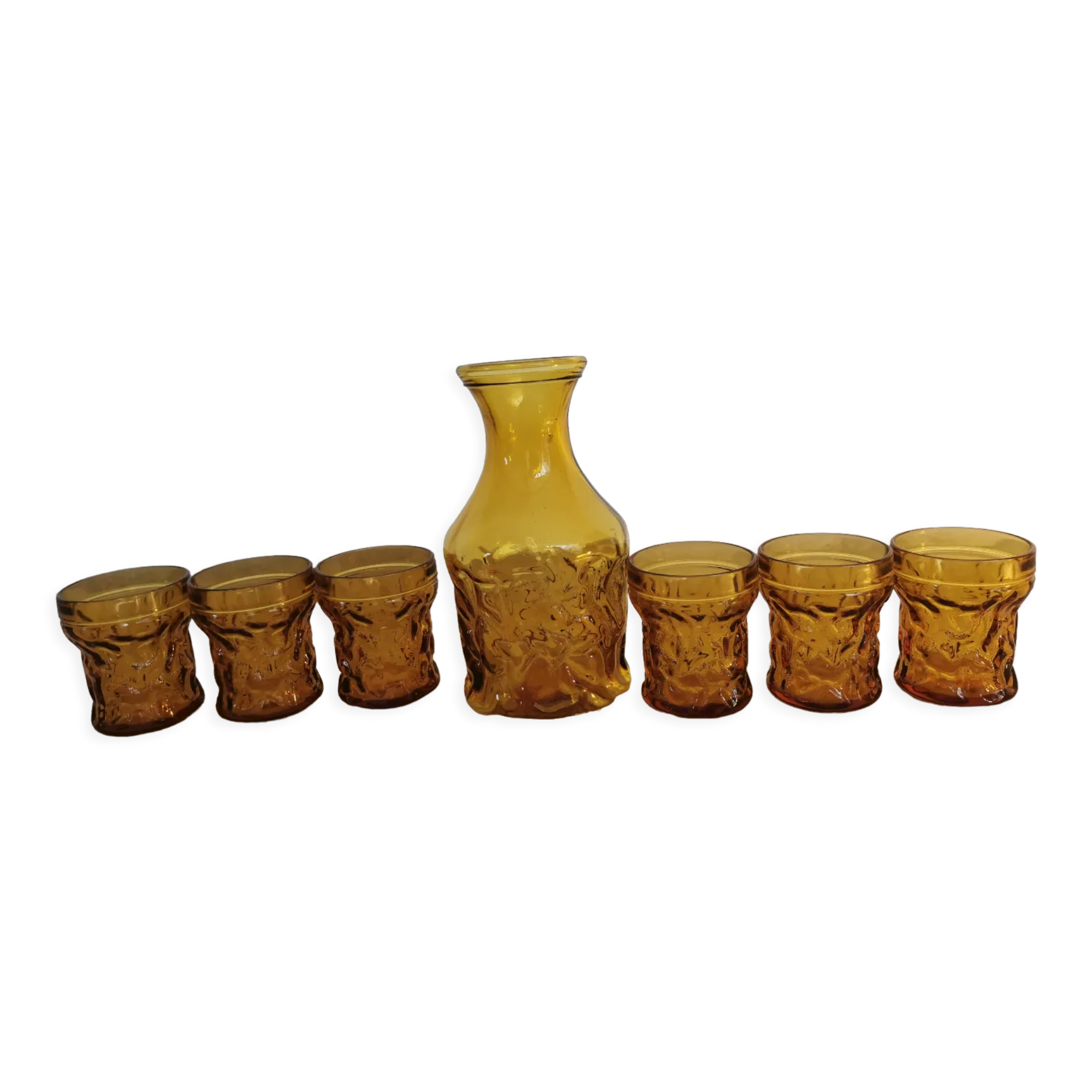 Vintage pitcher and glasses service