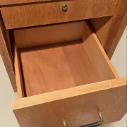 Bureau en bois années 50