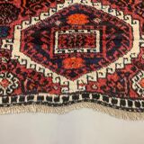Vintage Tribal Luri Long runner 280x110 cm veg dye wool rug tribal cm handmade