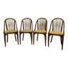 4 chaises thonet art déco modèle a846 vers 1922