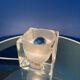 Lampe de table en verre « Ice Cube » Mid Century Peill & Putzler