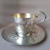 Gallia/Christofle silver-plated mug