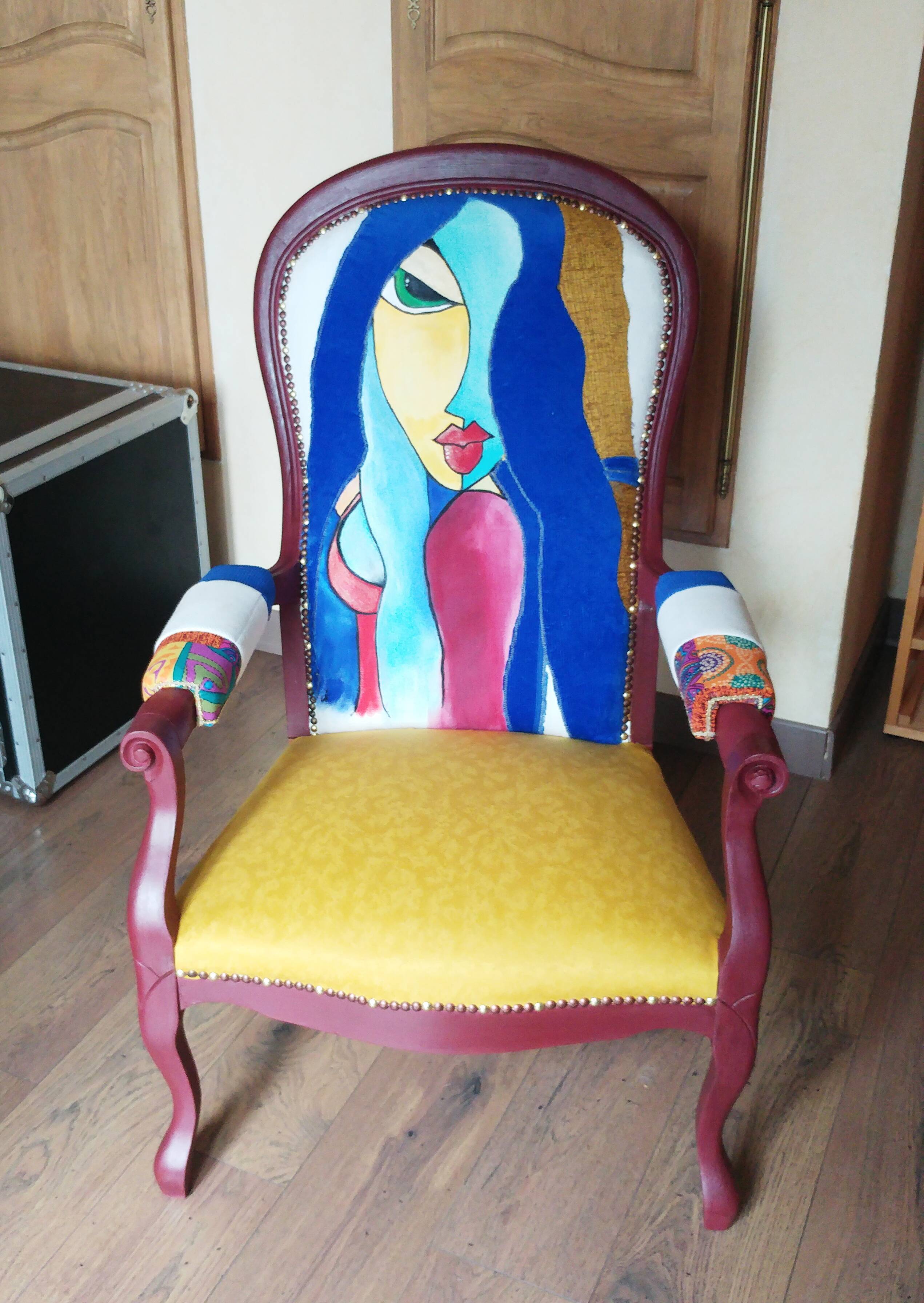 Voltaire armchair