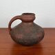 Carafe vase by German studio pottery, brutalist vintage by Gerhard Liebenthron, 1974.
