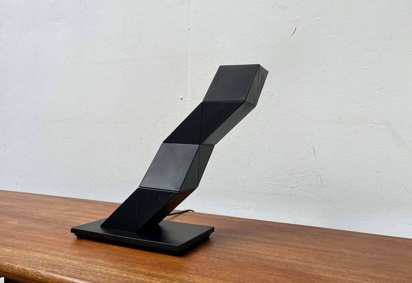 Flexible table lamp Z-Lite Zig Zag postmodern model, 1980s