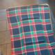 Lafuma vintage 1970s camp bed – foldable – tartan green – camping c