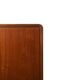 High Quality Danish Highboard with Brass Handle Inlays 1950s