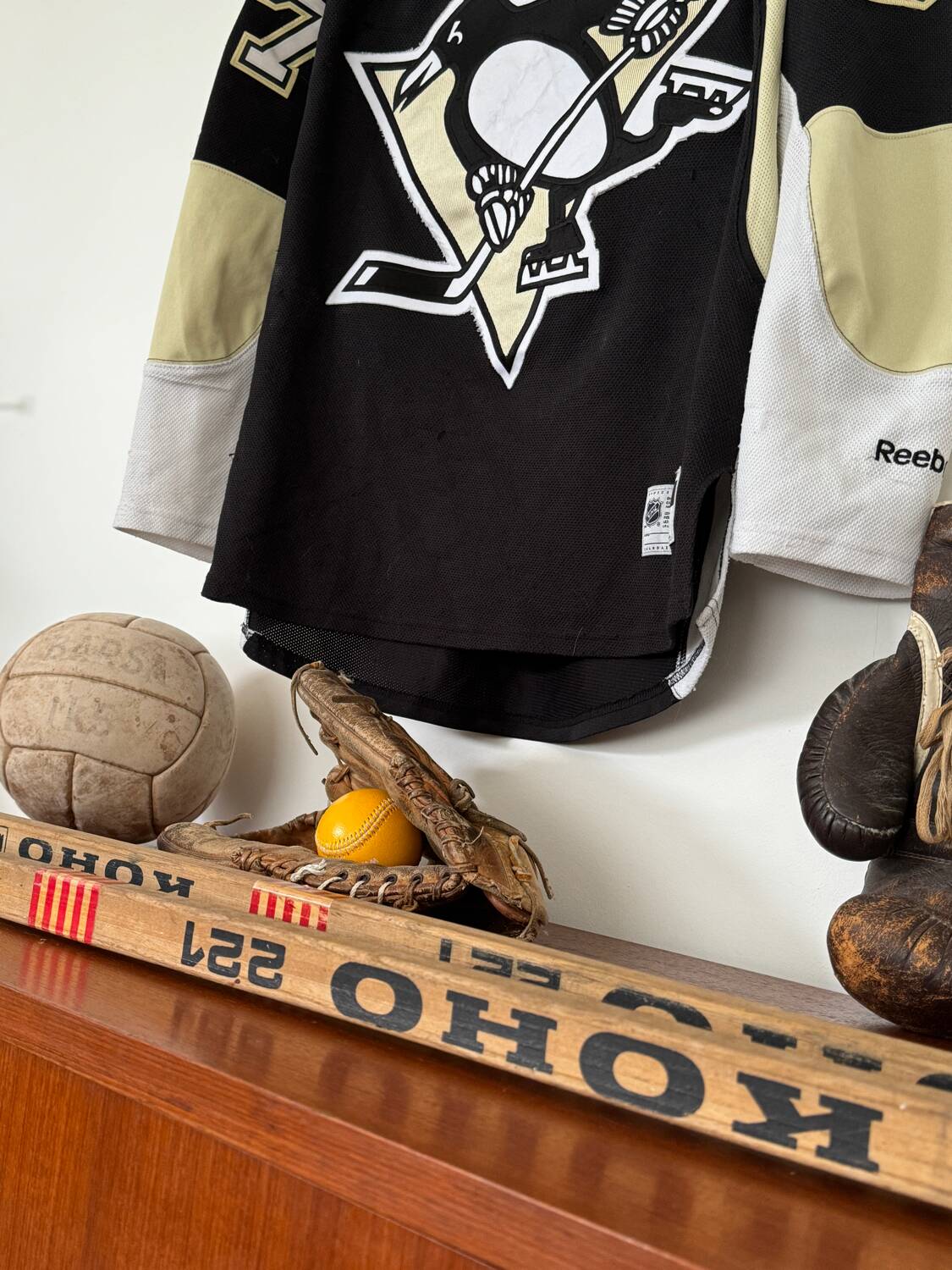 Vintage hockey stick