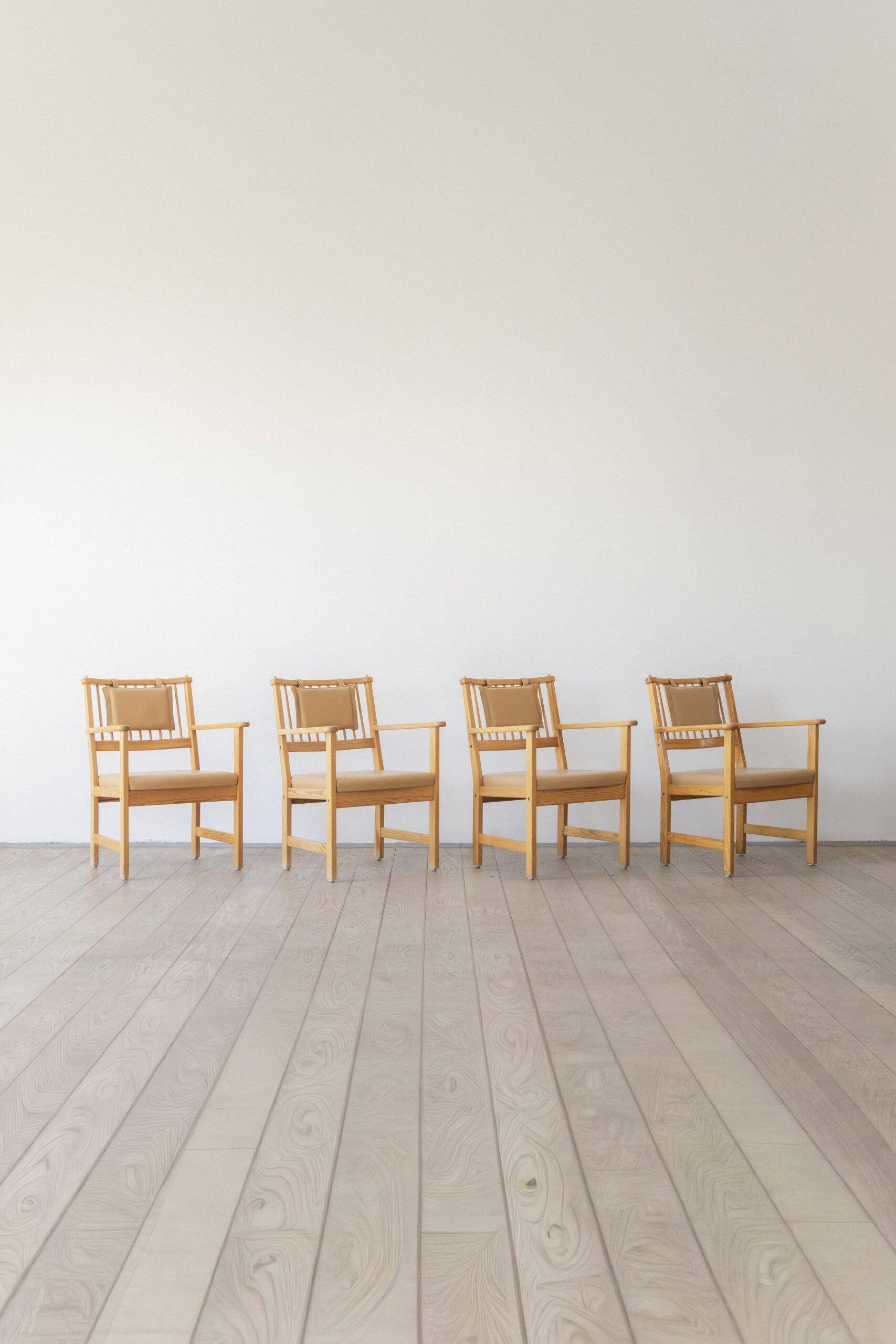 Yngve Ekström Swedese, dining chair (set of four)