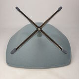 Oyster chair with cross base by Pierre Paulin for Artifort, 1965