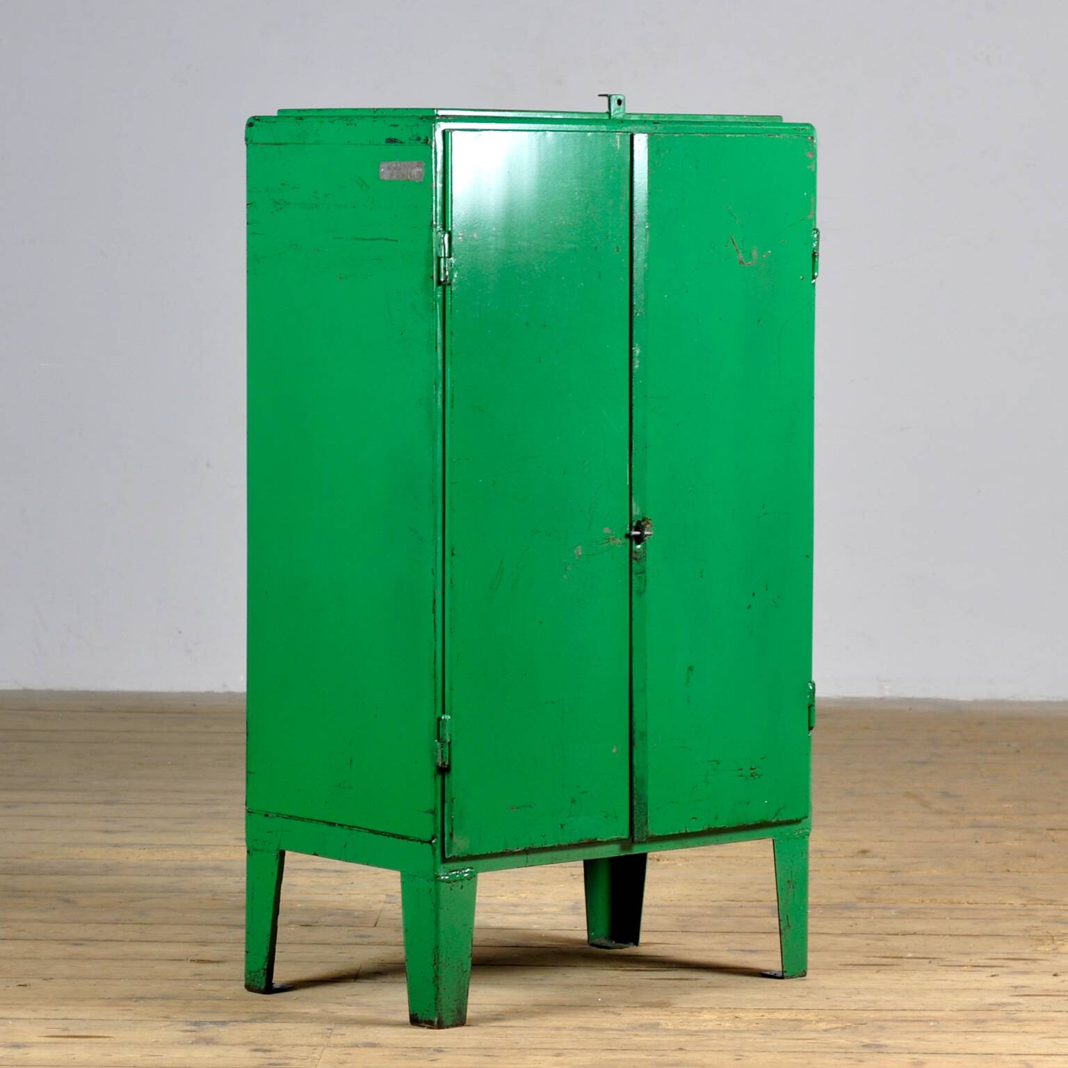 Industrial Iron Cabinet, 1960s