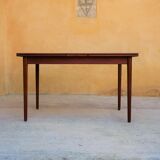 Scandinavian teak expandable dining table by Farstrup Mobelfabrik editions