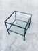 Minimalist Design Two-Tier Low Side Table, Belgium, 1960s