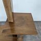 Lampadaire à tablettes moderniste en bois années 50