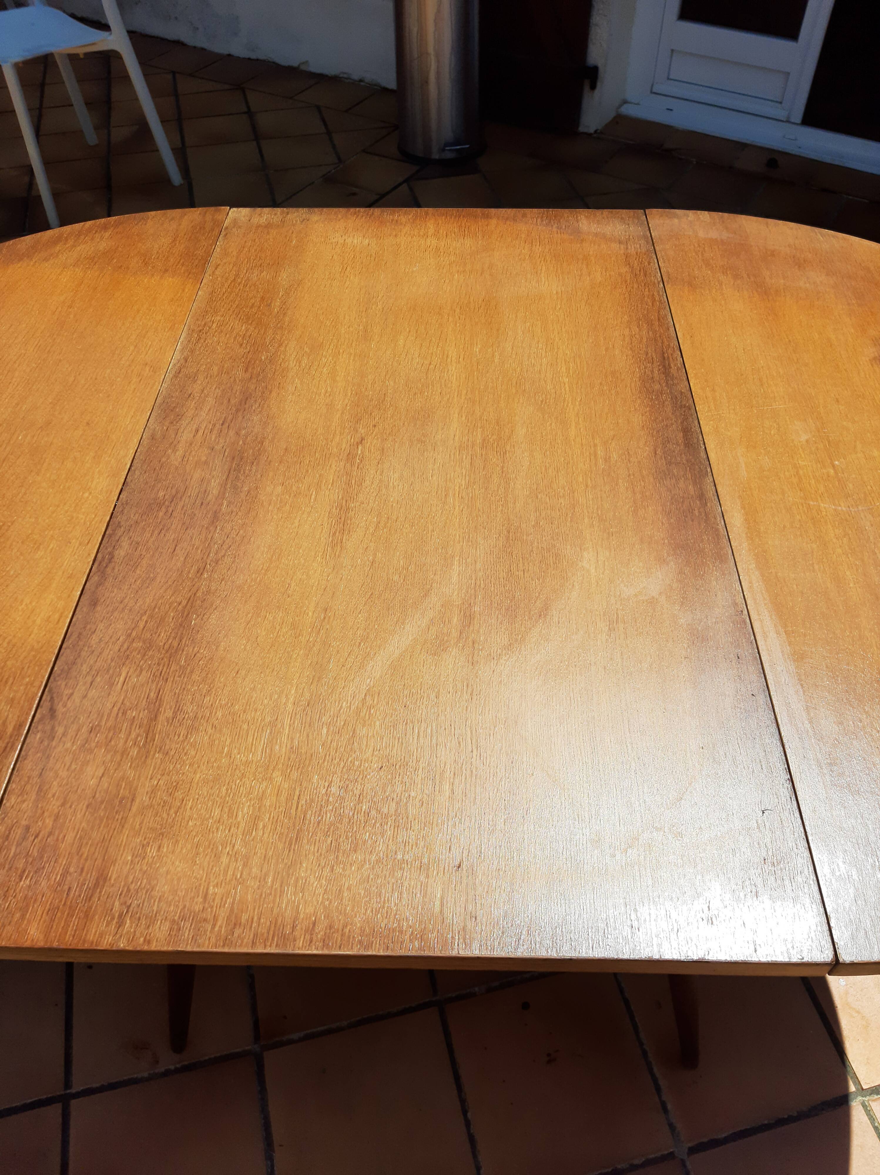 Vintage Scandinavian smorrebrod flip-up coffee table with system