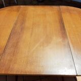 Vintage Scandinavian smorrebrod flip-up coffee table with system