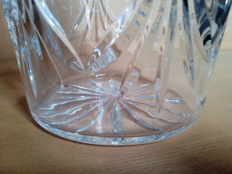 Etzel vintage crystal champagne bucket