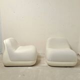 Pair of Jumbo armchairs, Alberto Rosselli, Saporiti 1970