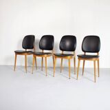 Set of 4 chairs Baumann of the 1970s