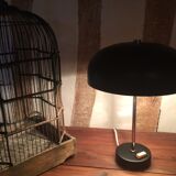 Ancienne lampe champignon noire