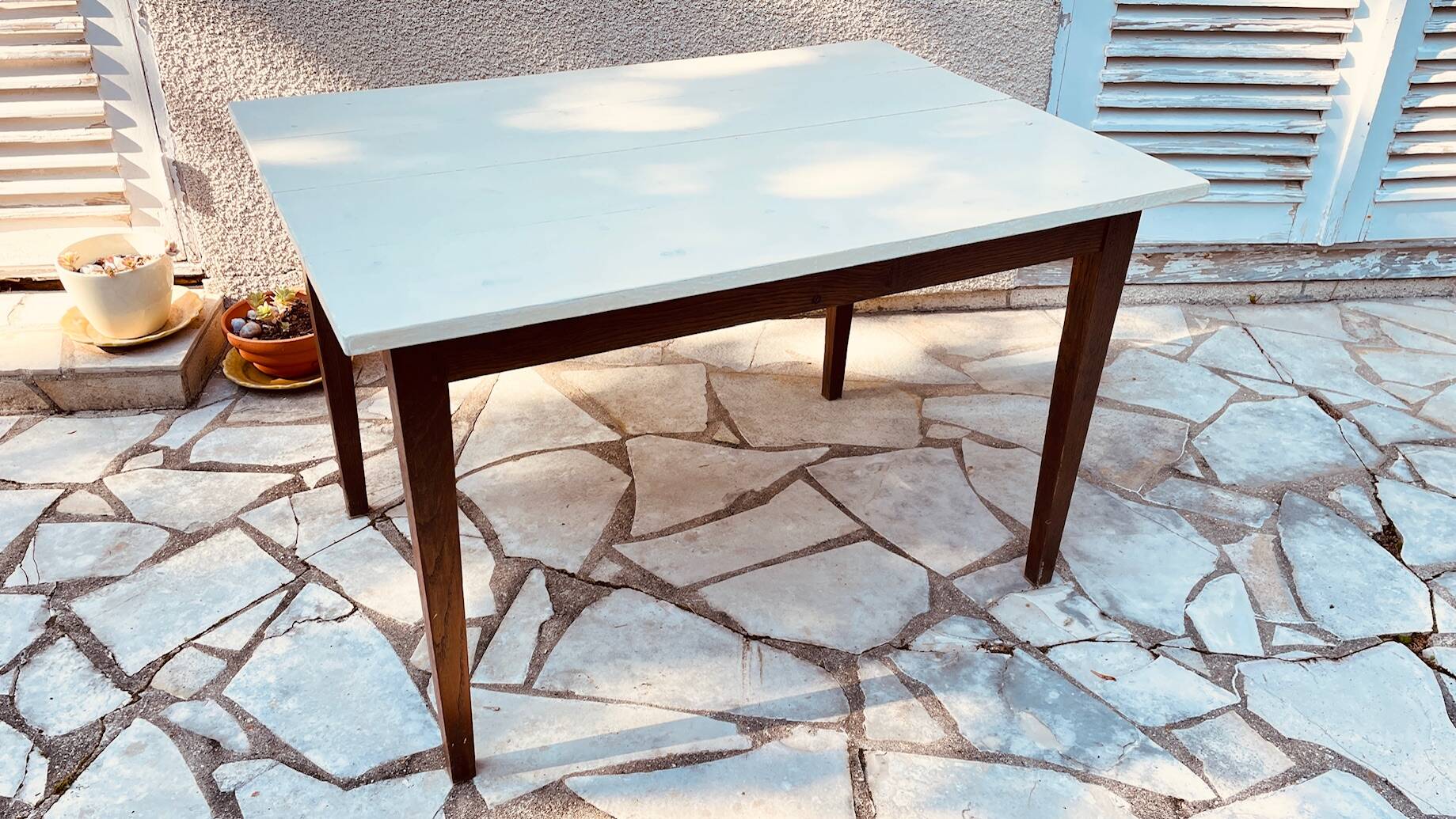Bureau TABLE de Ferme Chêne Massif